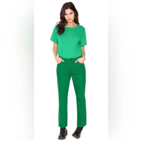 Sandrine Rose Denim - Sandrine Rose X Free People Straight Fit Jeans